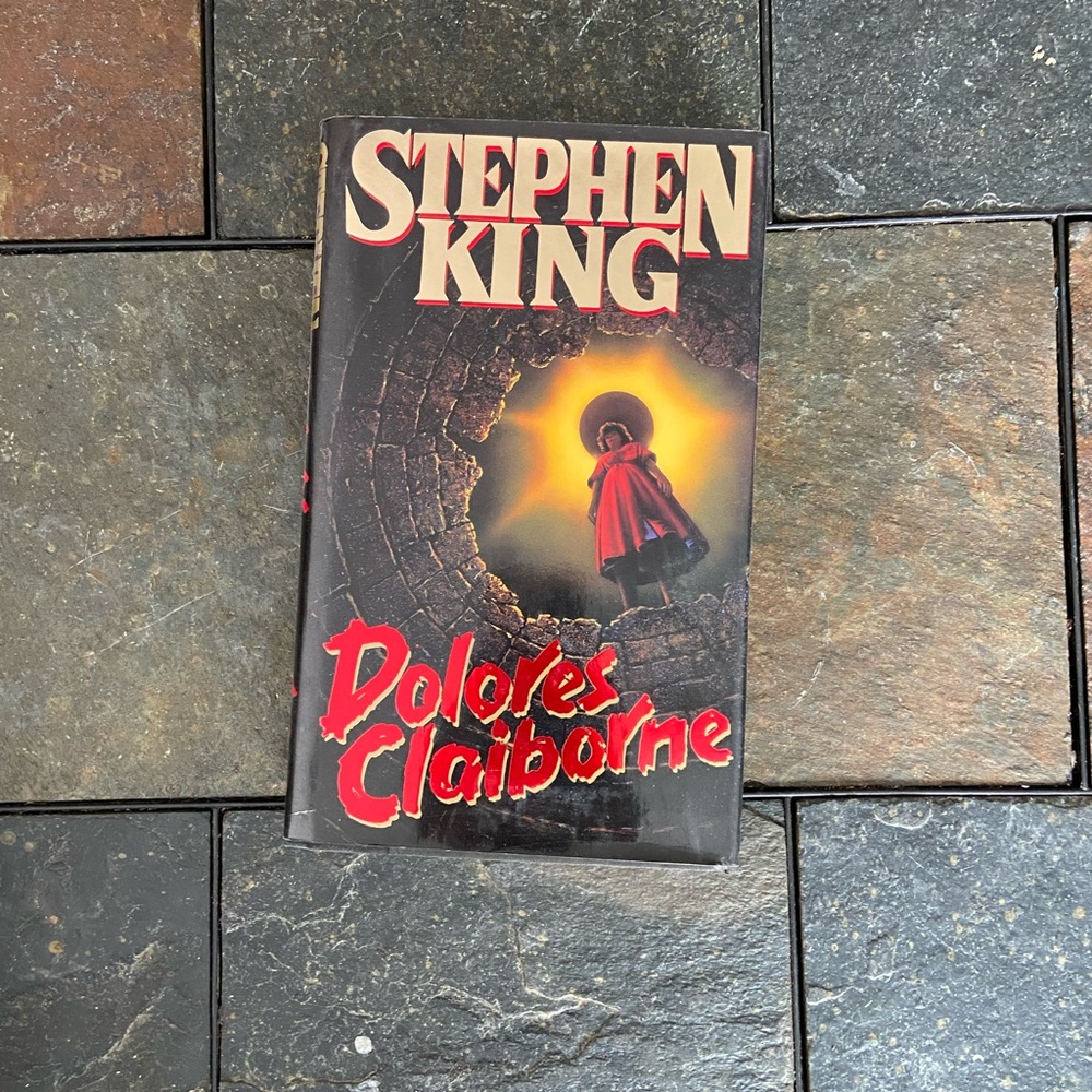 Stephen King 'Dolores Claiborne' Hardcover Book